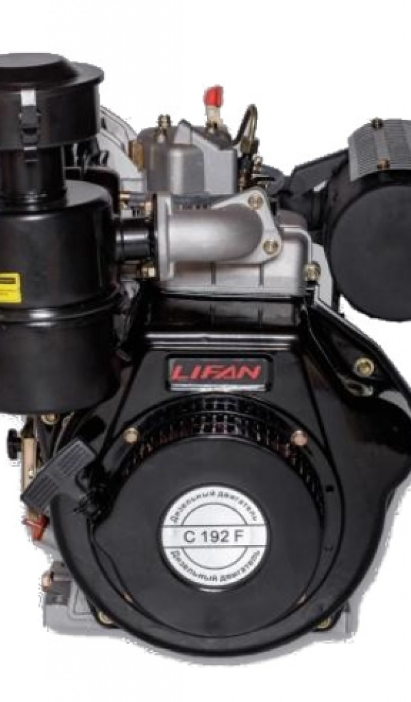 Двигатель Lifan <br>Diesel 192FD D25, 12,5л.с. <br>с электрозапуском <br>катушка 6A