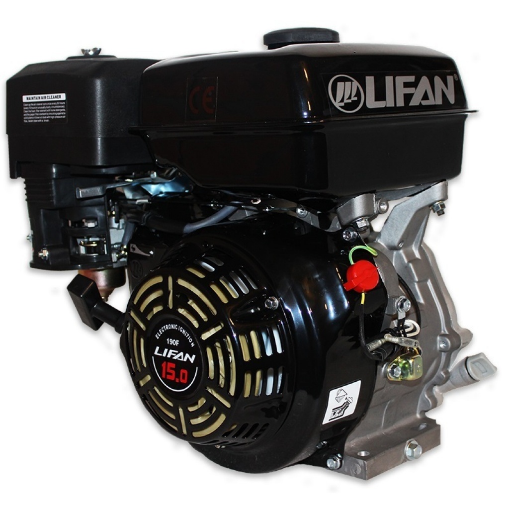 Двигатель Lifan 190F  D25 15 л. с.